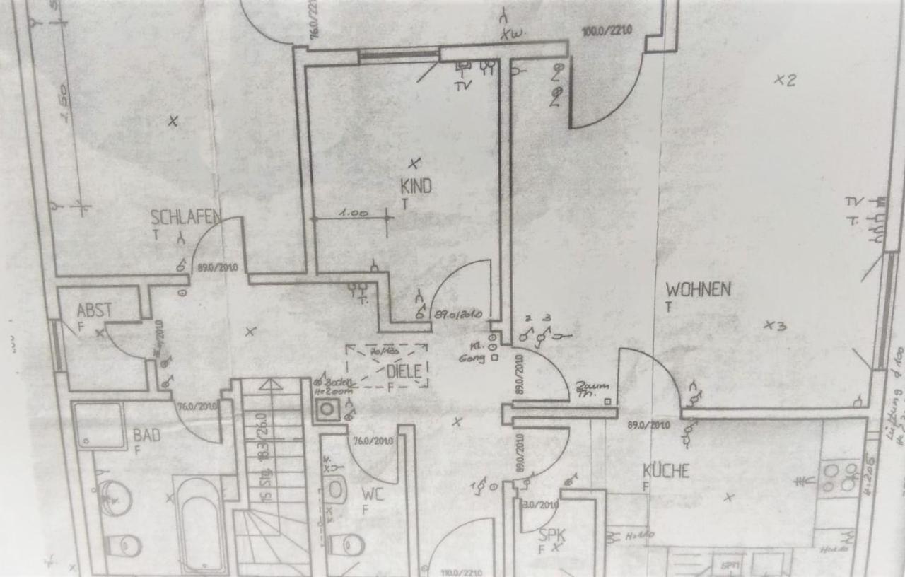 Ferienwohnung Zum Maerchenwald Bergfreiheit Buitenkant foto